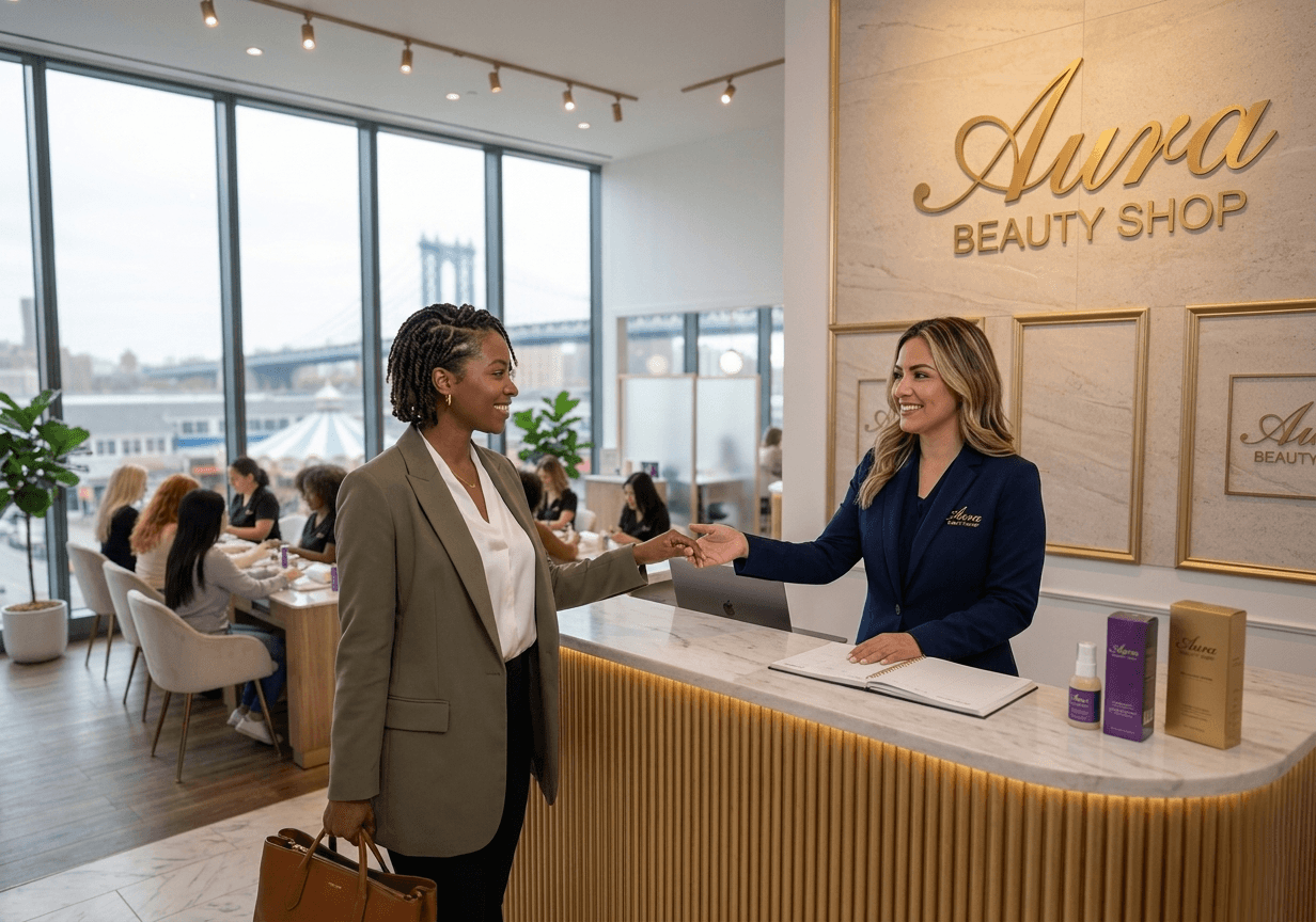 AI Receptionist for Beauty Shops